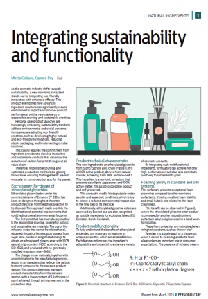 PCM | Integrating sustainability and functionality