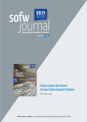 SOFW | A Closer Look at the Present of Lower Carbon Footprint Solutions